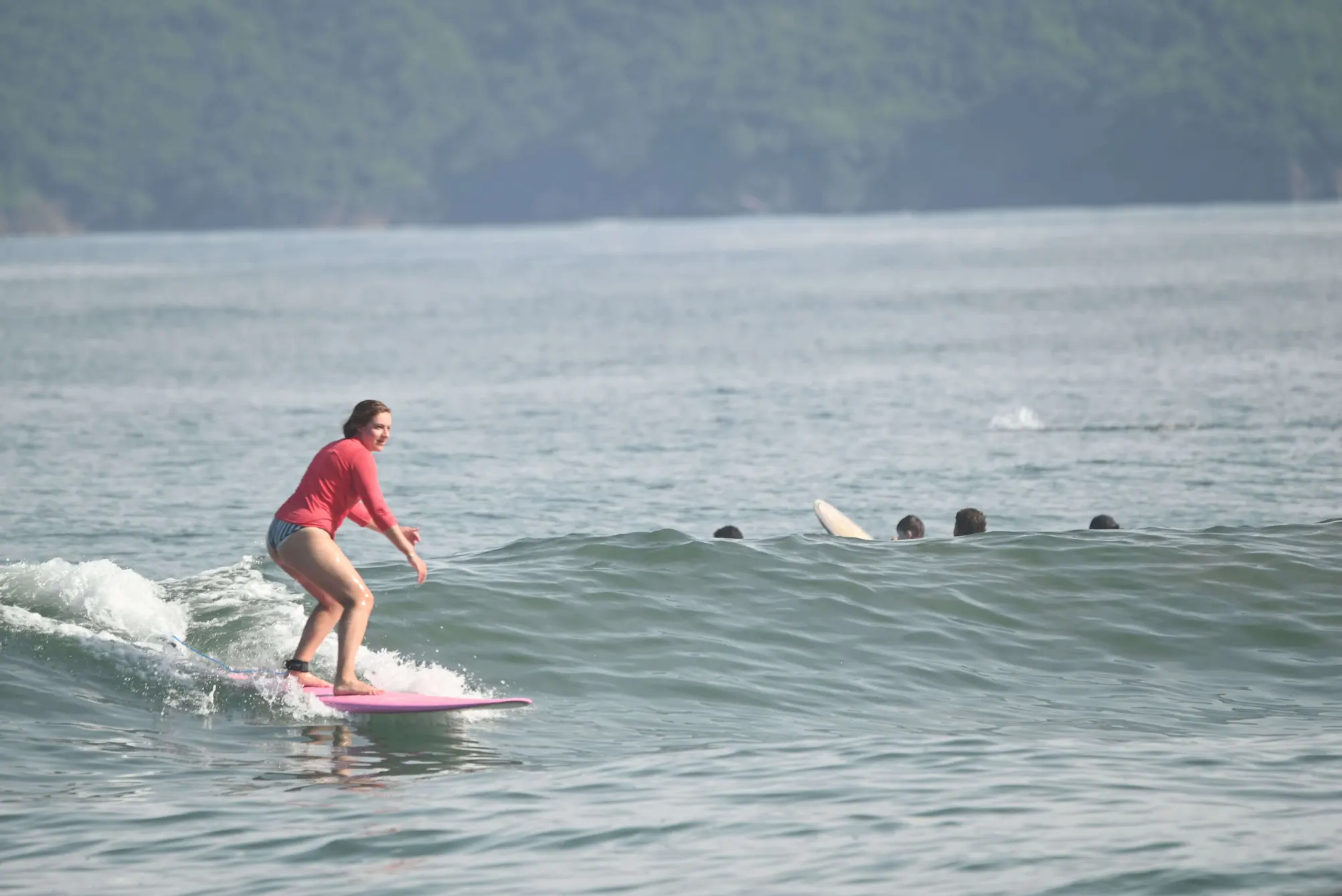 One-on-one surf lessons Tamarindo focused coaching session