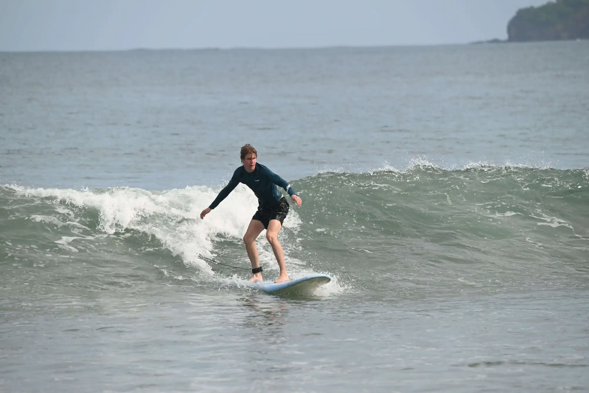 Personalized surf lessons Tamarindo with video feedback analysis