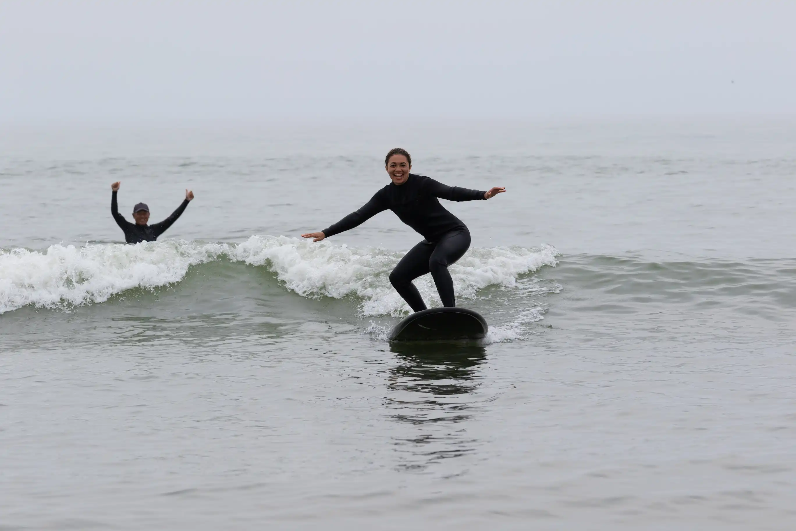 Tamarindo private surf lesson with certified instructor in water